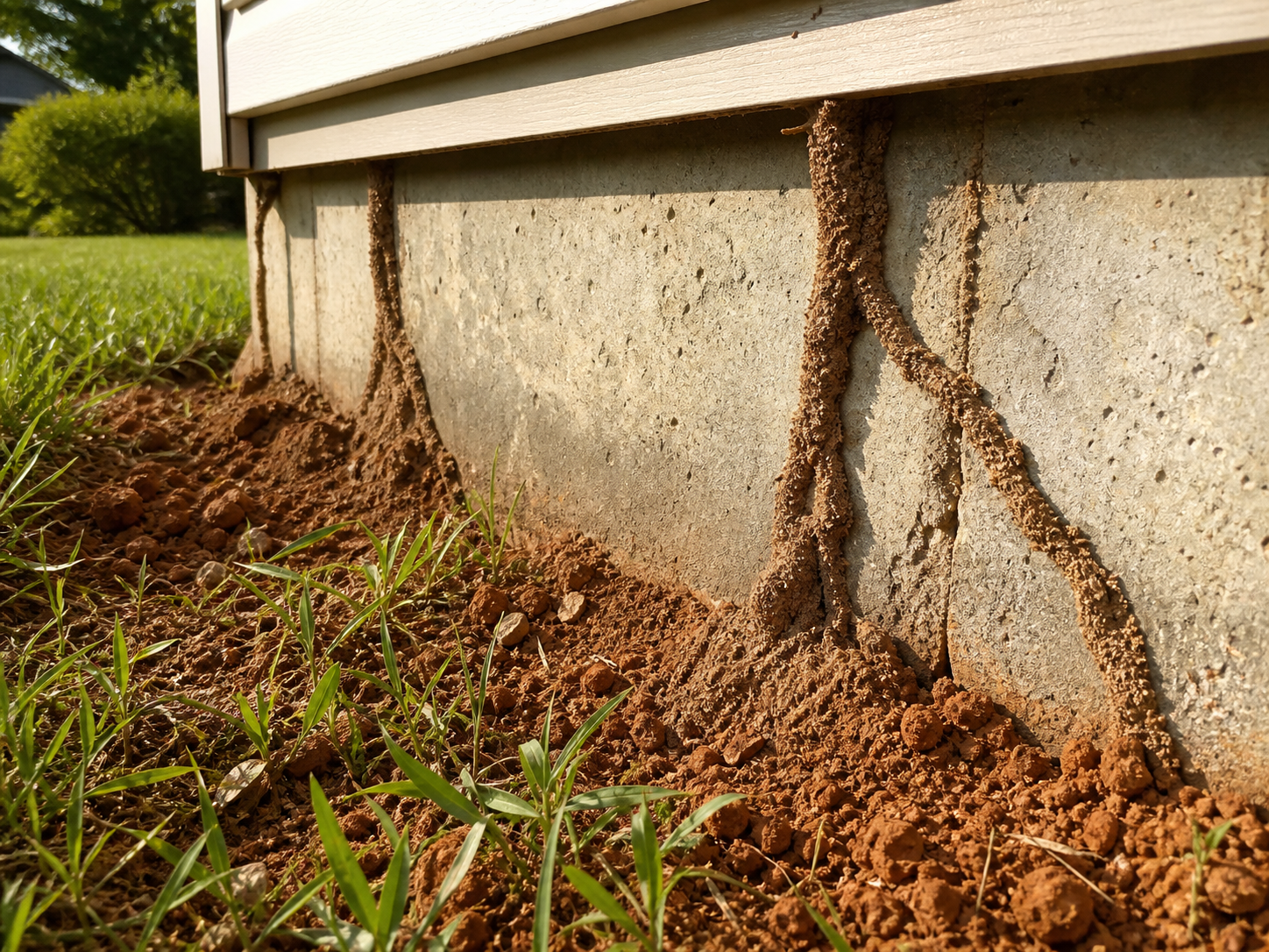 Detailed foundation and earthen textures